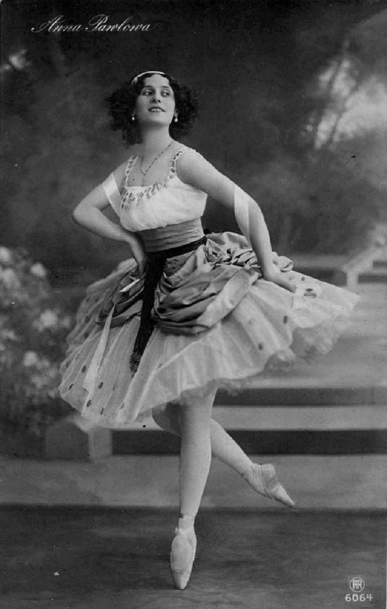 ANNA PAVLOVA Russian Empire 1912